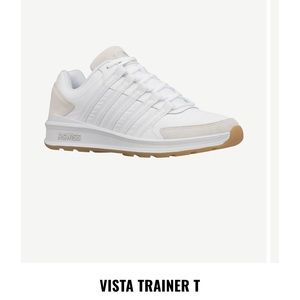 K-Swiss Vista Trainer T - 7.5- white/gum- NWT